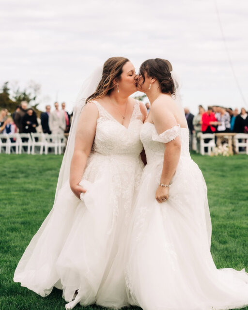 "Pick a seat, not a side, either way we are all family once the knot is tied."⁠
⁠
This is the kind of energy we're about 🌹 ⁠
⁠
After a friendship that grew into a decade-long love, Emily and Samantha’s wedding day at the @guilfordyachtclub was a celebration of unity and family. ⁠
⁠
They skipped tradition and did things their way, sharing their parent dances at the same time and ending the hug in one big family embrace.⁠
⁠
Their love for the water was the perfect backdrop for a day that was all about bringing people together. It was a intentional celebration from start to finish.⁠
⁠
Ready for a story that will warm your heart? You'll find a link up in the usual spot 👆️⁠
⁠
Featured in @dancingwithher⁠
Photography by @arielgrondinphoto⁠
Lovers @em_franke & @samvfranke⁠
⁠
Cake @goodmandelights⁠
Catering @davidalanhospitalitygroup⁠
DJ @localmotionent⁠
Dress Boutique @lastrinagirlsbridalsalon⁠
Dress Designer @missstellayork⁠
Florist @harwintonflorist⁠
Hair @m.i.l.a.beauty⁠
Make Up Artist @facesbykatee⁠
Rings @kayjewelers⁠
Stationery @zazzle⁠
Venue @guilfordyachtclub⁠
Videographer @fitznerproductions