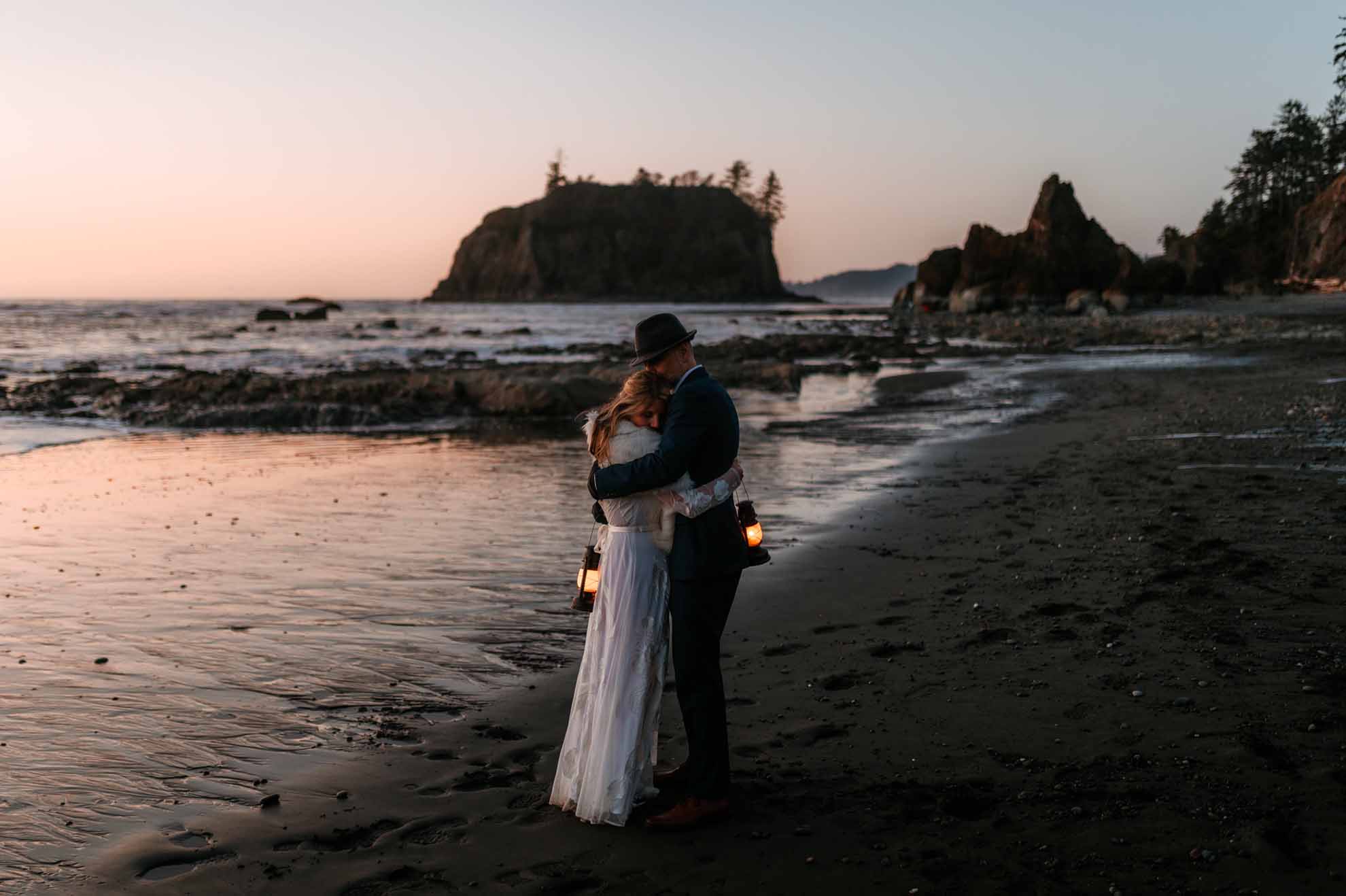 Emett Joseph photography queer two grooms gay lgbtq+ wedding elopement photography Seattle Washington Dancing With Her magazine