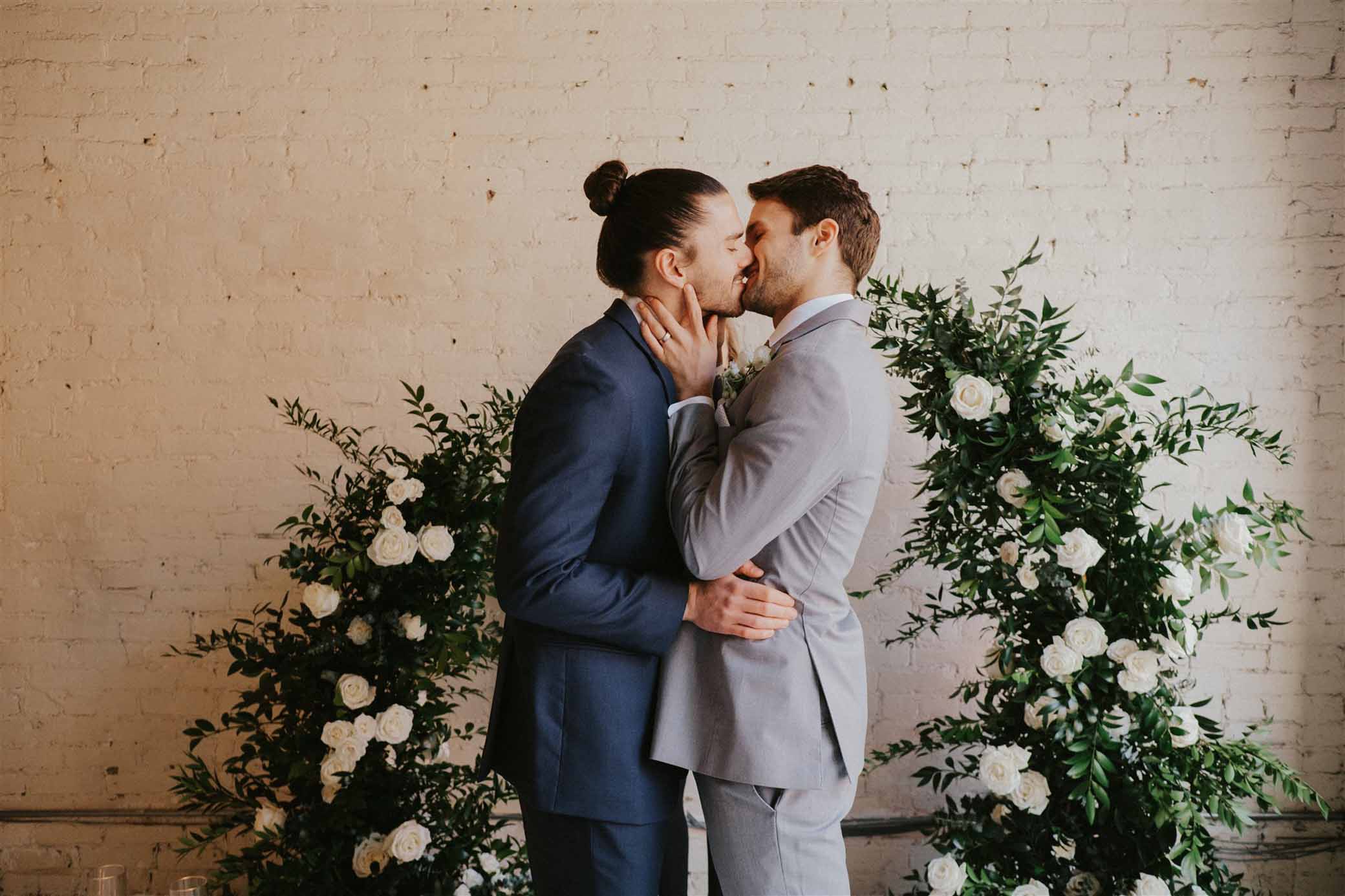 Sarah Anne Photography Seattle Washington USA America gay queer lgbtqia two grooms spring wedding marriage Dancing With Them magazine