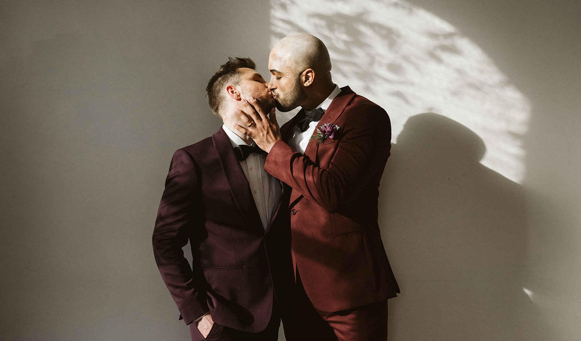 Rachel Brookstein Portland Oregon USA gay two grooms MR & MR wedding elopement Dancing With Them magazine