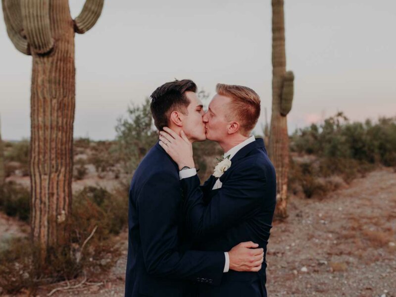 Suzy Goodrick Photography captured this gorgeous gay grooms wedding in Arizona USA