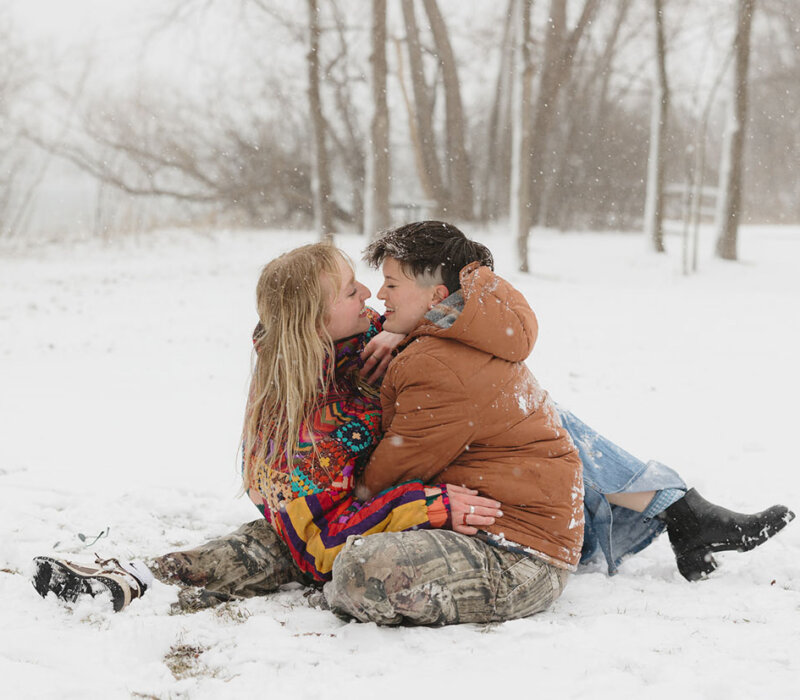 A romantic covid love story captured by Violet Cristina Photo