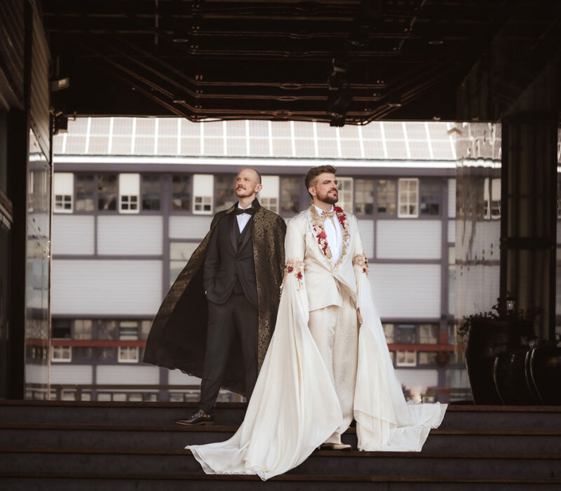 A glamorous gay Australian wedding