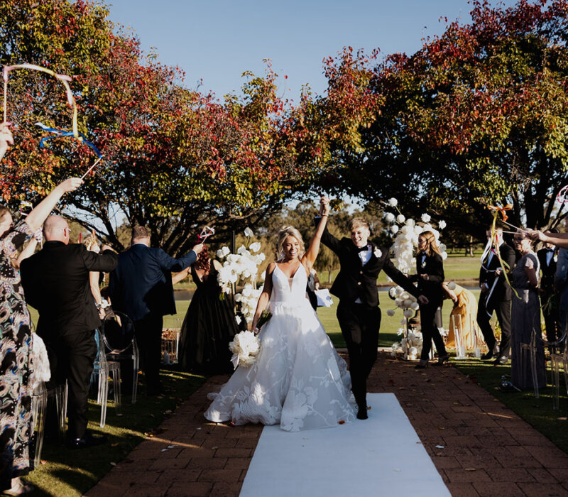 A fun and modern queer wedding in Western Australia