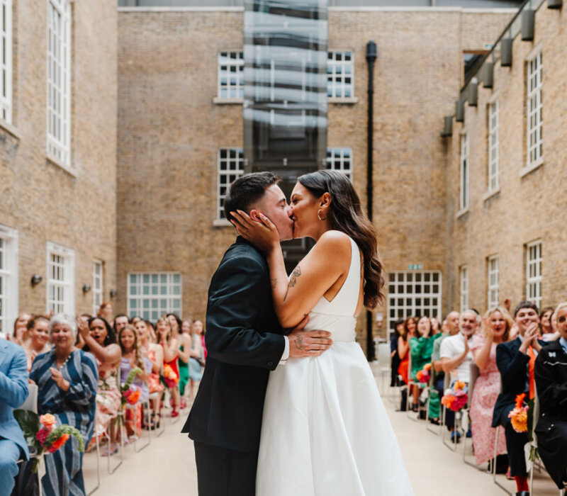 A romantic non-binary wedding