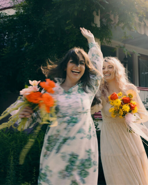 Victoria and Sam are giving us major "coolest couple you know" energy, and we are here for it. 😍⁠
⁠
Photographer @jess.glass knew she had to capture their love after seeing them pop up on IG (Victoria is a local popstar, by the way- we love a talented icon!).⁠
⁠
Set in Asbury Park, this shoot was all about community. It’s a love letter to local creatives coming together to make something beautiful, from the thrifted 70s fashion to the stunning florals.⁠
⁠
It’s dreamy, it’s vintage, and it’s a perfect example of why you should just grab your person, find some cool outfits, and have fun.⁠
⁠
Catch the full vibe over on the blog. Link’s in the usual spot for ya ❤️⁠
⁠
Featured in @dancingwithher⁠
Photography by @jess.glass⁠
Lovers @zoeonvenus & @samanthasegall⁠
⁠
Florist @harleyrosefloral⁠
Hair & Makeup @jess.kardos & @lockandshade⁠
Stylist @shedheadvintage